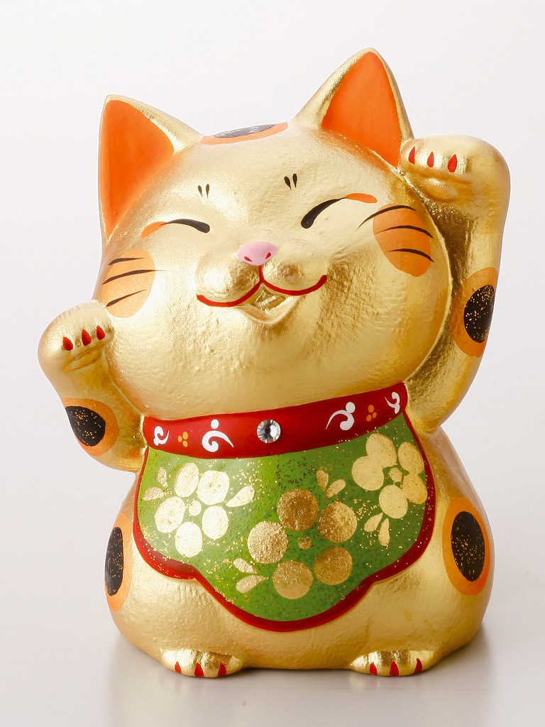 【ご紹介します！人気のクラフトマンハウスの招き猫】金運和福猫