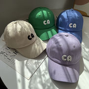 野球帽　帽子　キャスケット　紫外線対策　日焼け防止　UVカット　夏新作　通気　アルファベット