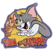 トムとジェリー ダイカットビニールステッカー トムとジェリーとロゴ