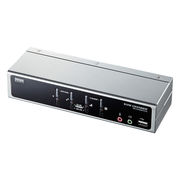 サンワサプライ USB・PS/2コンソール両対応パソコン自動切替器(4:1) SW-KVM
