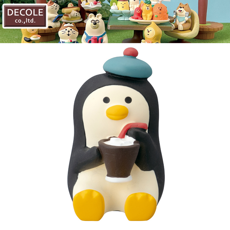 ■デコレ■　アイスコーヒーペンギン