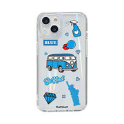 BOOGIE WOOGIE ブギウギ オーロラケース for iPhone 13 Blue