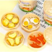 6個１セット グミ 餃子グミ 小籠包グミ 子供用おもちゃ 卵グミ 中華グミ 模擬菓子 人気グミ SNSで話題
