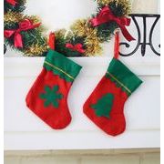 クリスマス ラッピング　飾り　サンタ　靴下 の造型　ラッピング袋　お菓子入れ 小物入れ