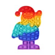 クリスマス プッシュポップ フィジェットおもちゃ プッシュポップキーボード創意 減圧玩具ins