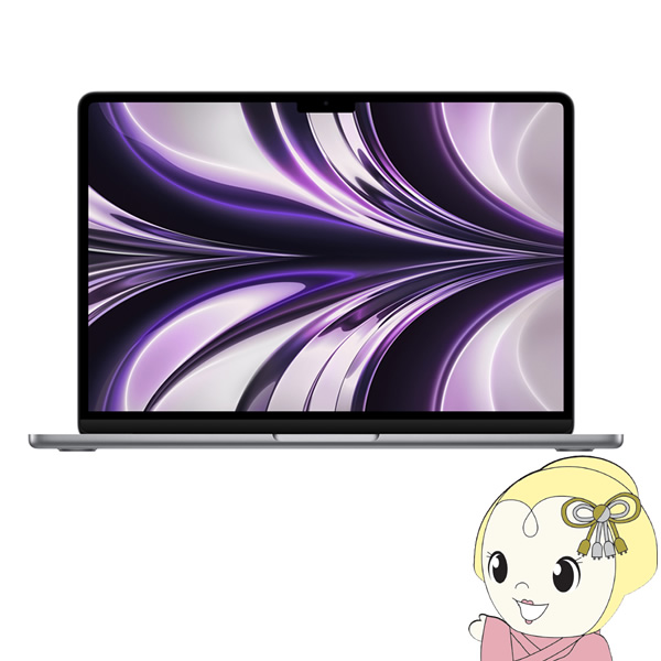 Apple アップル MacBook Air Liquid Retinaディスプレイ 13.6[スペースグレイ]　 MLXW3J/A
