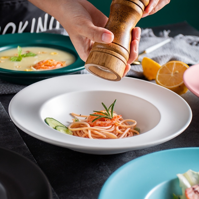 2022 INS 皿を捧げる 人気  セラミックス  インテリア  トレイ 北欧 朝食の皿   置物を飾る  創意撮影装具