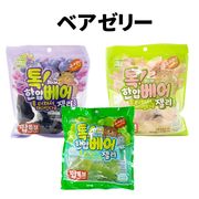 韓国　ソジュ　TOK ベアーゼリー　３種の味　人気海外お菓子　ゼリー　