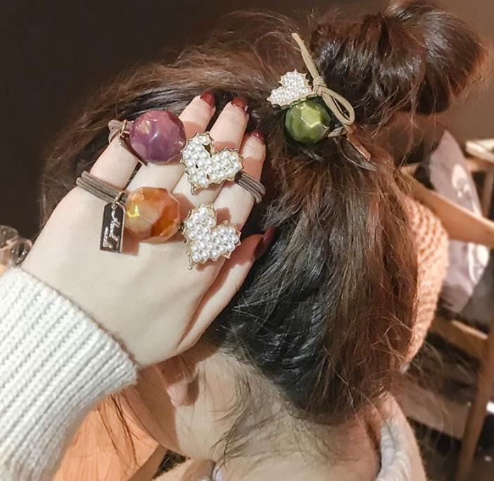 2022新作 韓国風 髪留め 雑貨 ヘアゴム レディースヘ 子供髪飾り アアクセサリー 女の子