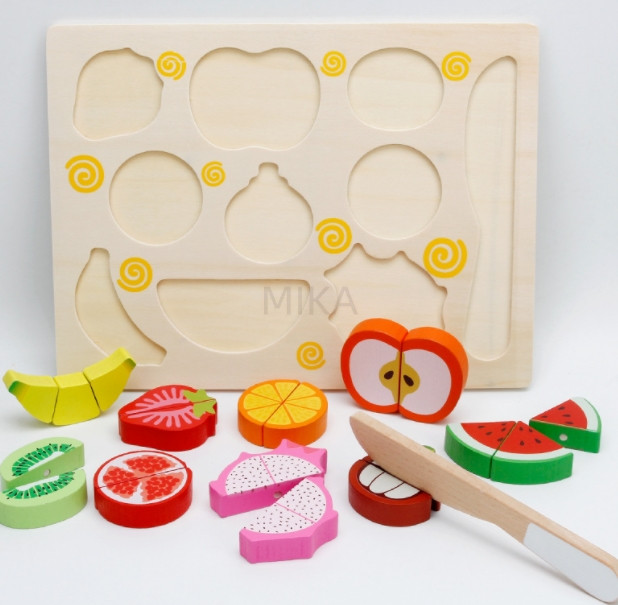 木製 おもちゃ  おままごと 果物 ままごと  キッチン  ごっこ遊び   プレゼン   誕生日 クッキングセット