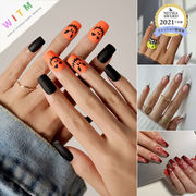 ハロウィン ネイルステッカー ネイルアート 美爪チップ Halloween ネイル用品 貼るだけ DIY