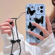 スマホケース★可愛い   リストバンド iPhone14ケース ファッション ケース 韓国風