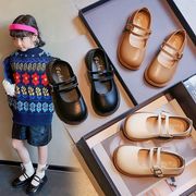 2022秋冬新作  韓国風   靴  子供靴   レジャー    単靴  ファッション  小さな靴 3色