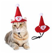 クリスマスアクセサリー ペット用品 ★クリスマスパーティー 小型犬の猫のクリスマスの犬のクリスマス帽子