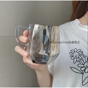 INS 新作 韓国風  ガラスカップ  撮影道具 ウォーターカップ    マグカップ   インテリア  コップ