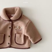 2022秋冬新作  韓国子供服　もふもふ 冬着     綿入りコート  レジャー  かわいい   コート  2色  80-120