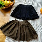 2022秋冬新作  かわいい   韓国子供服  ハーフスカート かわいい   スカート カジュアル  2色  80-130
