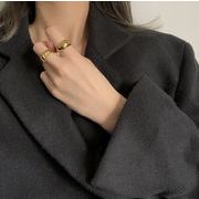 新入荷 韓国ファッション 超人気 レディース デザインセンス ねじ山 925 指輪