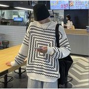 2022 秋冬新作   メンズ ニットトップ    韓国風　セーター　メンズのニットセーター★M-2X