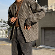ユニセックス　メンズ　スーツ コート　ジャケット　アウター　韓国風　カジュアル　ストリート系