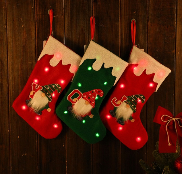 プレゼント袋 クリスマスツリー飾り   壁掛け  クリスマス靴下  クリスマス  ギフトバッグ 玄関飾り