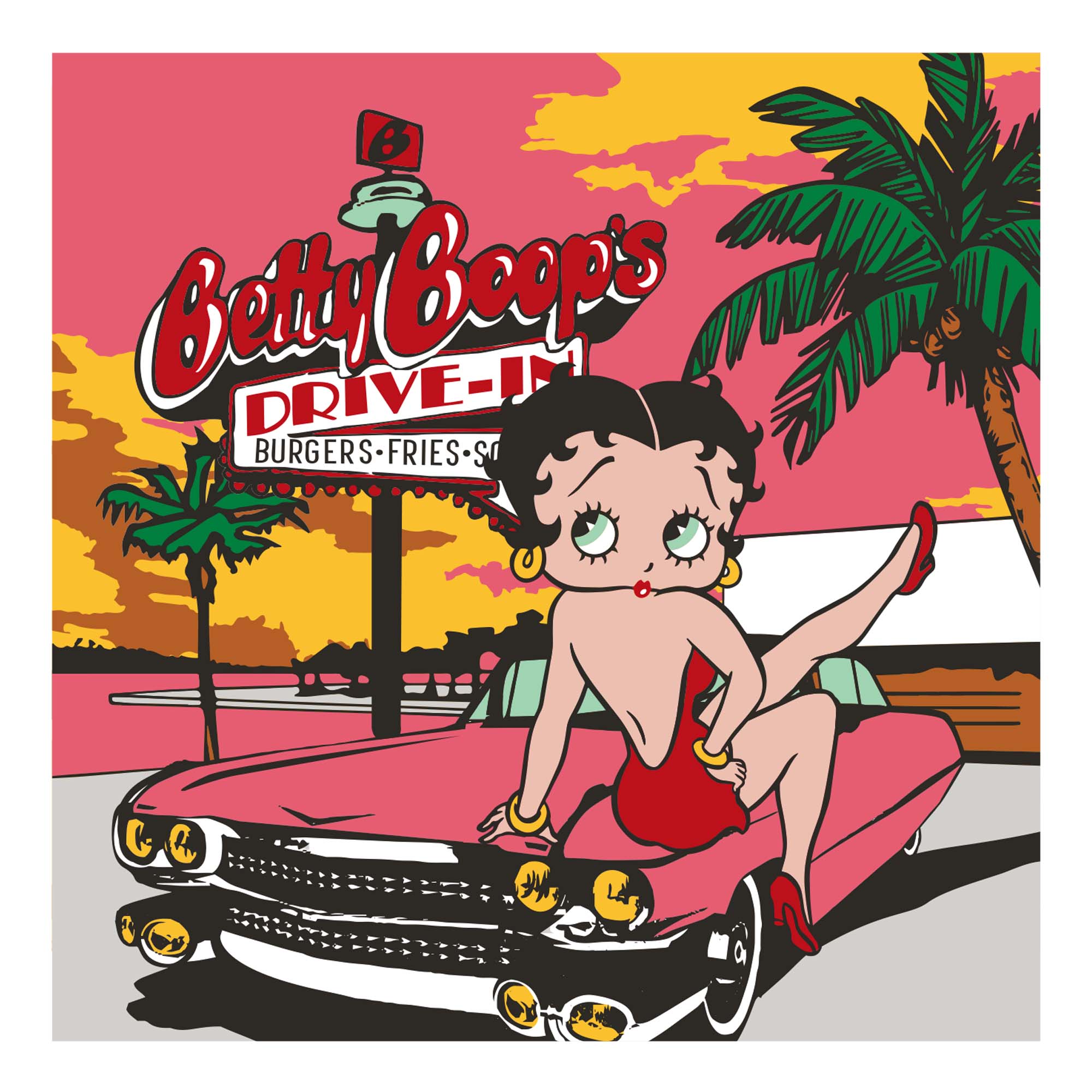 ベティーちゃん ひざ掛け ブランケット‪ ベティーブープ Betty Boop‬