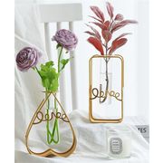 人気のあるデザイン クリエイティブ ダイニングテーブル 水耕栽培花瓶 飾り リビングルーム 偽の花