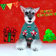 クリスマス犬服、ペット用の服、秋冬ペットコート、犬のセーター、犬服、猫服、小型犬服、可愛い