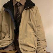 ユニセックス　メンズ　コート　ジャケット　中綿入り　カジュアル　大きいサイズ　ストリート系　渋谷風☆