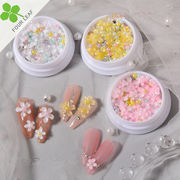 花 樹脂パーツ ネイルパーツ  ハンドメイド ネイルアート ネイル用品 貼るだけ DIY