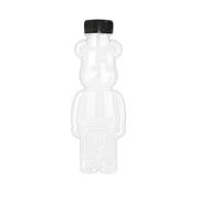 ボトル 装飾 プラスチック デコパーツ収納 DIY 空 ハート形 キャンディ 瓶  コンテナ 蓋付き