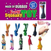 【世界で一番売れてるチキン野郎達!】【Import】Funny Squeaky Toy
