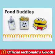 McDonald's PINS【FOOD BUDDIES】3pcs SET マクドナルド ピンバッジ