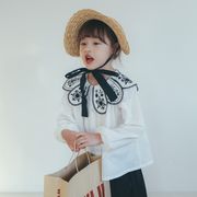 【2023春新作】韓国風子供服 ベビー服 キッズ  女の子　カジュアル  長袖　トップス　ブラウス
