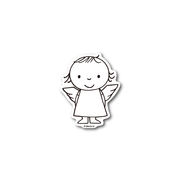 miffy ダイカットビニールミニステッカー 天使 キャラクターステッカー 絵本 MIF029