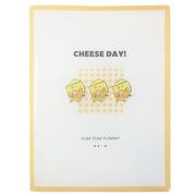 【ポケットファイル】トムとジェリー 10ポケットA4クリアファイル チーズ