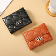 超 新作 ミニ財布   韓国ファッション 二つ折り財布 レディース コンパクト な 財布 小銭入れ