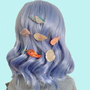 ヘアピン　ヘアクリップ　ヘアアクセサリー　デザイン　髪飾り　アクリル
