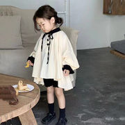 2023春夏 韓国風子供服 大人気 子供服 女の子 ベビー服 かわいい シャツ ブラウス 長袖 90-140cm