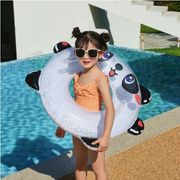 2023 夏新作 子供浮き輪 赤ちゃん用 子供用 可愛い  パンダ ビーチ 用 プール 水泳用品 夏の日