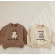 2023 春新作 Tシャツ 韓国版 赤ちゃん  クマ 上着 長袖 トップス 子供服