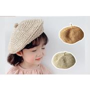 子供用帽子・2色・麦わら帽子・アウトドア・日系帽・ファッション・