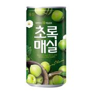 韓国　 ウンジン 青梅ジュース 180ml (缶)　韓国飲料 韓国の梅ジュースのNO.1　飲料