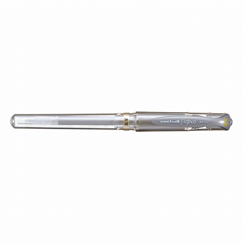 三菱鉛筆 ゲルインクボールペン シグノ 1.0mm 銀 UM153.26
