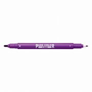 三菱鉛筆 水性マーカー ピュアカラー 紫 サインペン PW100TPC.12