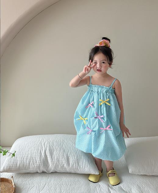 2023 新作 韓国風子供服  ワンピース  かわいい  女の子  りょうこう  子供服   ベビー服