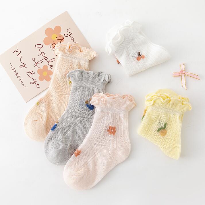 靴下 子供 ソックス キッズ ファッション 春夏 ベビー 通気性良い