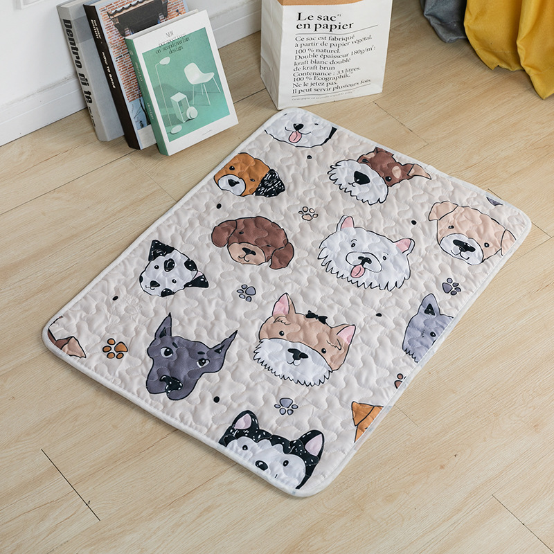 ペット用品 ペットマット ラグ 絨毯 綿 コットン 洗える お昼寝 犬 猫