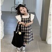 韓国風子供服   子供服   ワンピース トップス ストラップスカート 女の子   ベビー服  可愛い