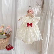2025夏新作  韓国風子供服  ベビー服   キッズ    可愛い   ロンパース   つなぎ   女の子